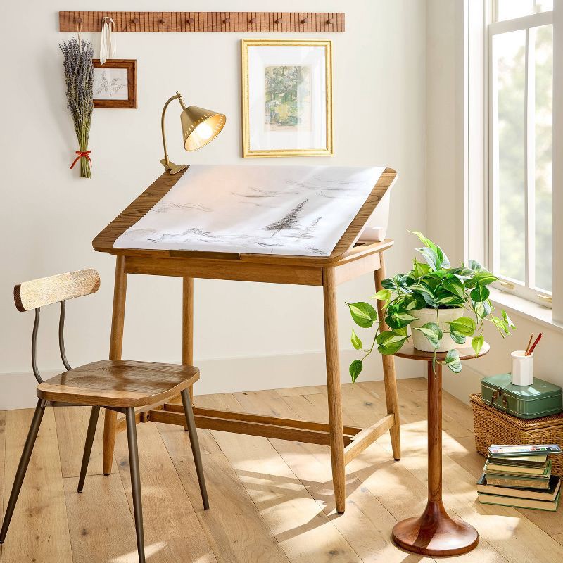 slide 2 of 3, Hearth & Hand with Magnolia 12" Medium Evergreen Leaf Artificial Plant - Hearth & Hand™ with Magnolia, 1 ct