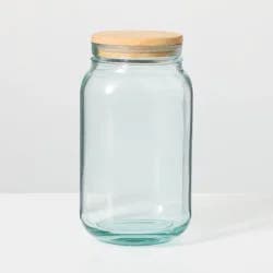 Hearth & Hand with Magnolia 64oz Canister Recycled Glass - Hearth & Hand™ with Magnolia