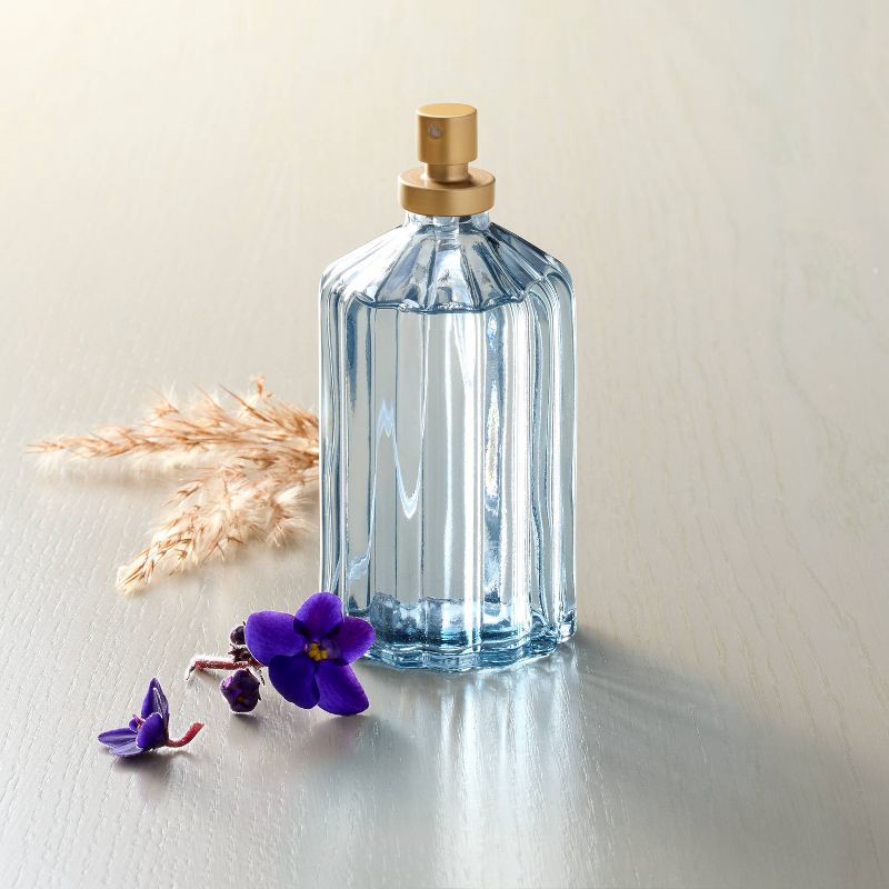 slide 2 of 4, Hearth & Hand with Magnolia Ribbed Colored Glass Canvas Room Spray 4.05 fl oz - Hearth & Hand™ with Magnolia, 4.05 fl oz