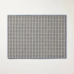 Hearth & Hand with Magnolia Placemat Navy Plaid - Hearth & Hand™ with Magnolia