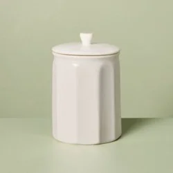 Hearth & Hand with Magnolia Large Ceramic Bathroom Canister - Hearth & Hand™ with Magnolia