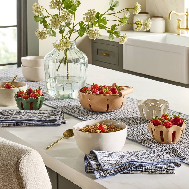 slide 2 of 3, Hearth & Hand with Magnolia 14"x72" Signature Plaid Table Runner - Hearth & Hand™ with Magnolia, 1 ct