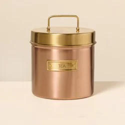 Hearth & Hand with Magnolia Tea Canister Copper Finish - Hearth & Hand™ with Magnolia; Copper Collection