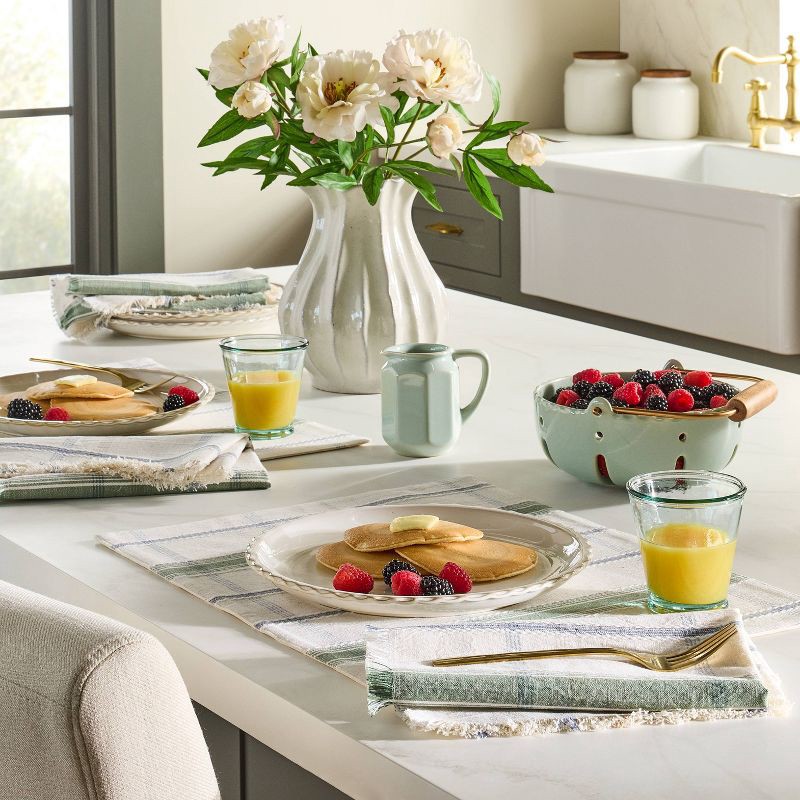 slide 2 of 3, Hearth & Hand with Magnolia Plaid Placemat - Hearth & Hand™ with Magnolia, 1 ct