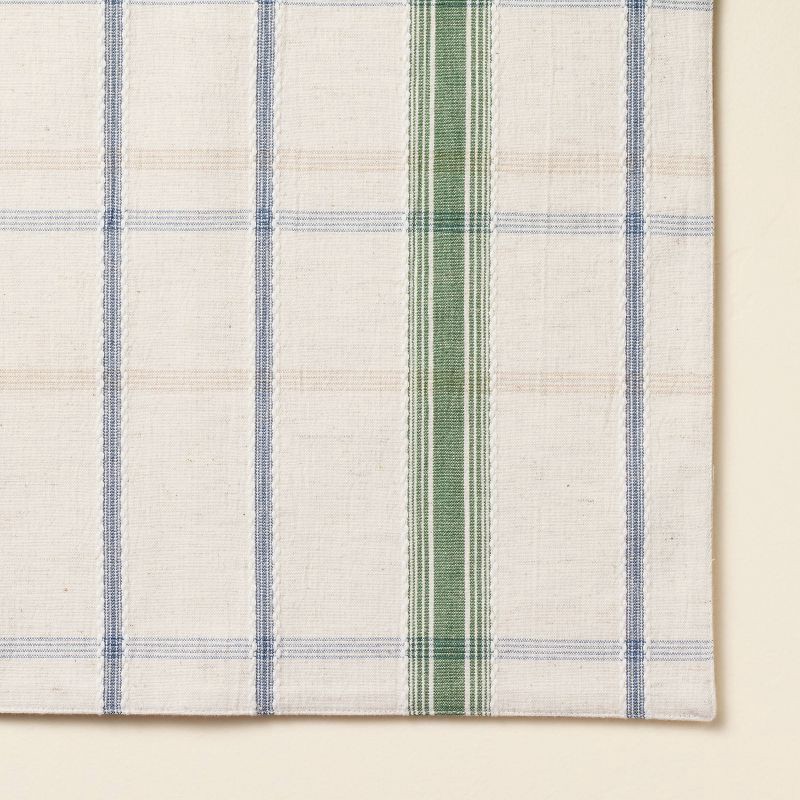 slide 3 of 3, Hearth & Hand with Magnolia Plaid Placemat - Hearth & Hand™ with Magnolia, 1 ct