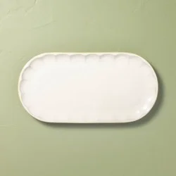 Hearth & Hand with Magnolia Serve Plate Sour Cream - Hearth & Hand™ with Magnolia