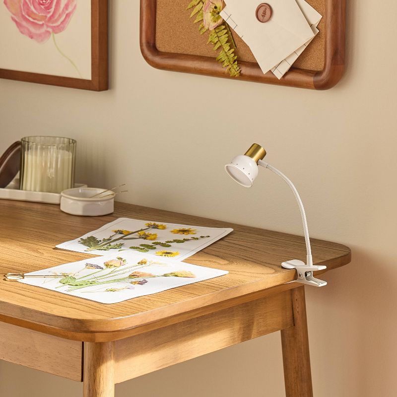 slide 3 of 5, Hearth & Hand with Magnolia Reading Book Light Sour Cream - Hearth & Hand™ with Magnolia, 1 ct