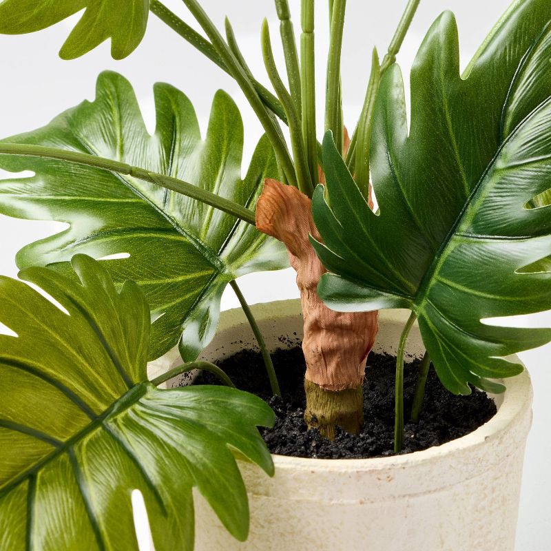 slide 3 of 3, Hearth & Hand with Magnolia 23" Tall Philodendron Artificial Plant - Hearth & Hand™ with Magnolia, 1 ct