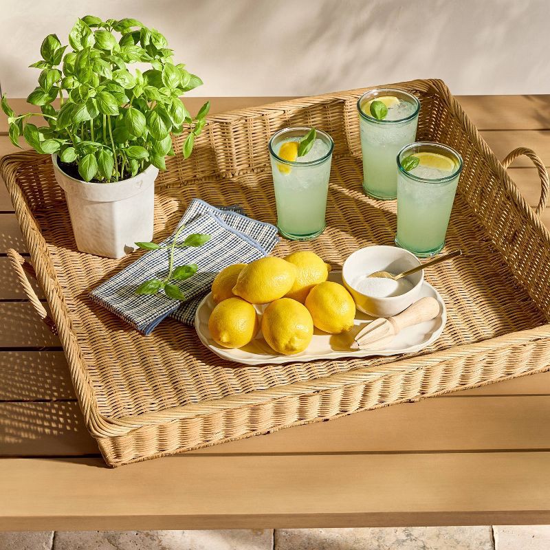 slide 2 of 4, Hearth & Hand with Magnolia 6" Ceramic Planter Pot with Heart Sour Cream - Hearth & Hand™ with Magnolia, 1 ct