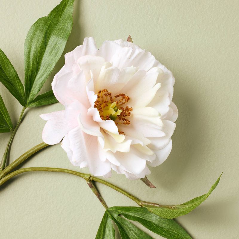 slide 3 of 3, Hearth & Hand with Magnolia 25" Peach Peony Spray Artificial Stem Pink - Hearth & Hand™ with Magnolia, 1 ct