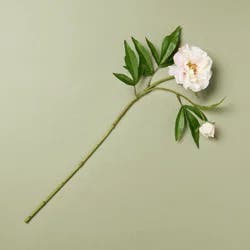 Hearth & Hand with Magnolia 25" Peach Peony Spray Artificial Stem Pink - Hearth & Hand™ with Magnolia