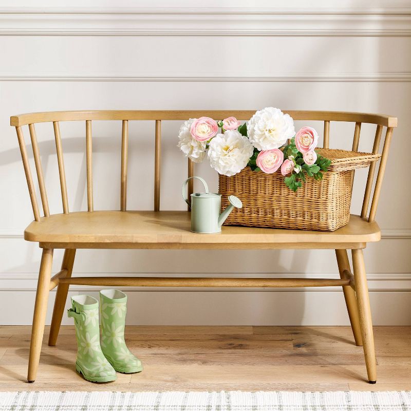 slide 2 of 3, Hearth & Hand with Magnolia Ranunculus Artificial Light Pink - Hearth & Hand™ with Magnolia, 1 ct