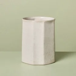 Hearth & Hand with Magnolia Stoneware Utensil Holder Sour Cream - Hearth & Hand™ with Magnolia