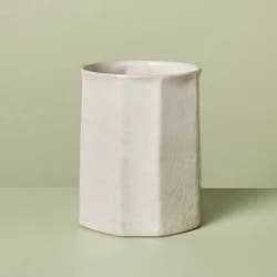 Hearth & Hand with Magnolia Stoneware Utensil Holder Sour Cream - Hearth & Hand™ with Magnolia