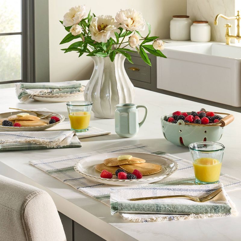 slide 2 of 3, Hearth & Hand with Magnolia Set of 4 Plaid Cloth Napkins - Hearth & Hand™ with Magnolia, 1 ct