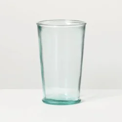 Hearth & Hand with Magnolia 16 fl oz Tall Recycled Juice Glass Blue - Hearth & Hand™ with Magnolia