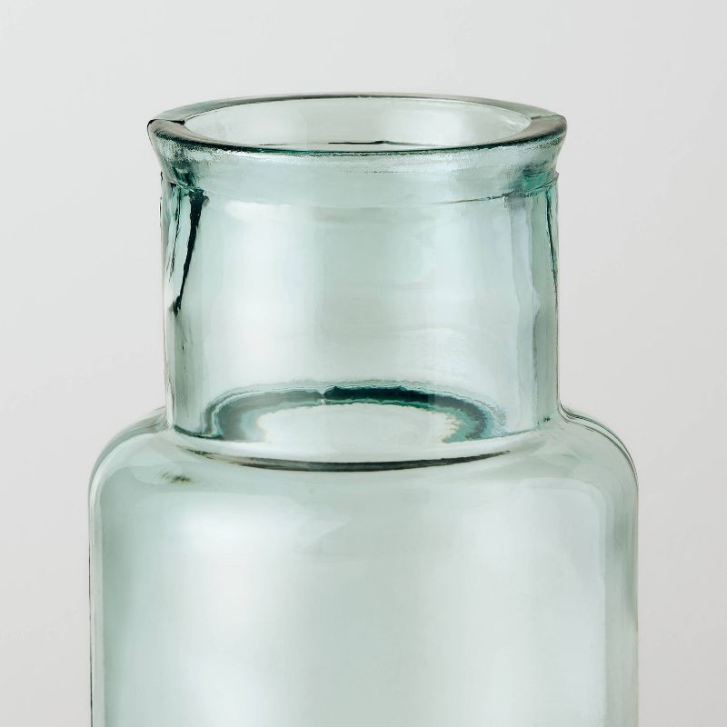 slide 3 of 3, Hearth & Hand with Magnolia 10.5" Recycled Glass Vase - Hearth & Hand™ with Magnolia, 1 ct