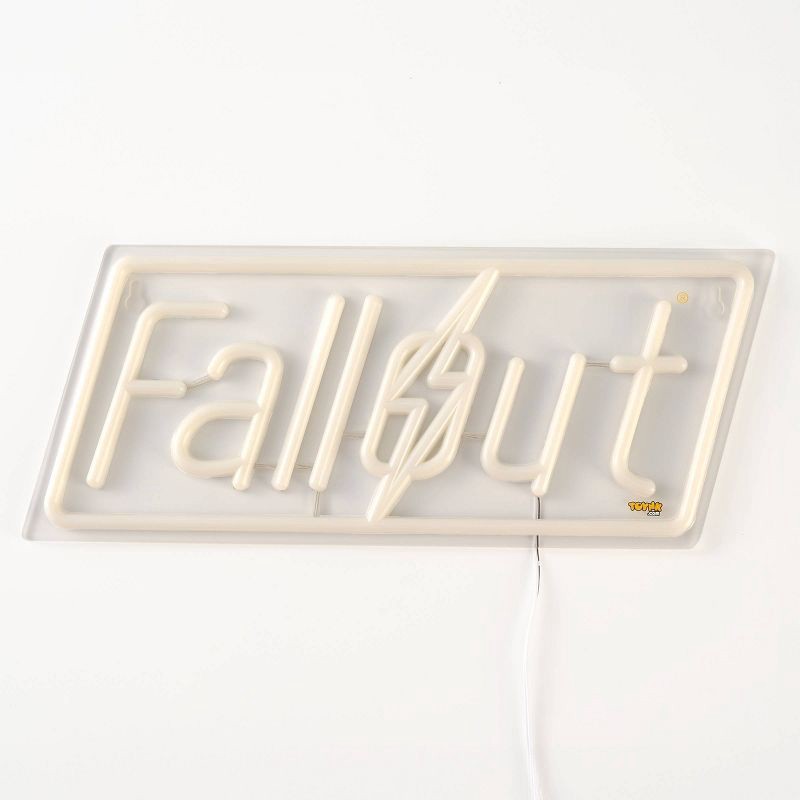slide 2 of 4, Fallout Neon Logo, 1 ct
