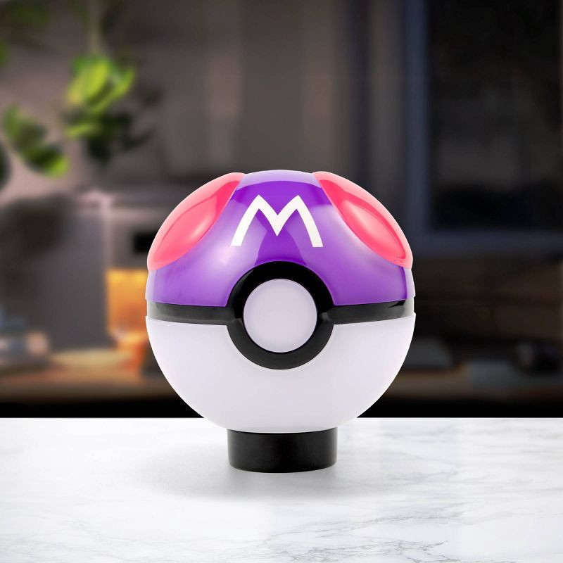 slide 7 of 8, Pokemon Master Ball Magnetic Mood Light, 1 ct