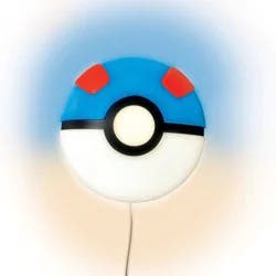 Pokemon Poke Ball Great Ball 3D Wall Light