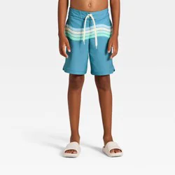 Boys' Swim Shorts - art class™ Blue 14