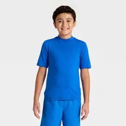 Boys' Rash Guard Top - Cat & Jack™ Blue L
