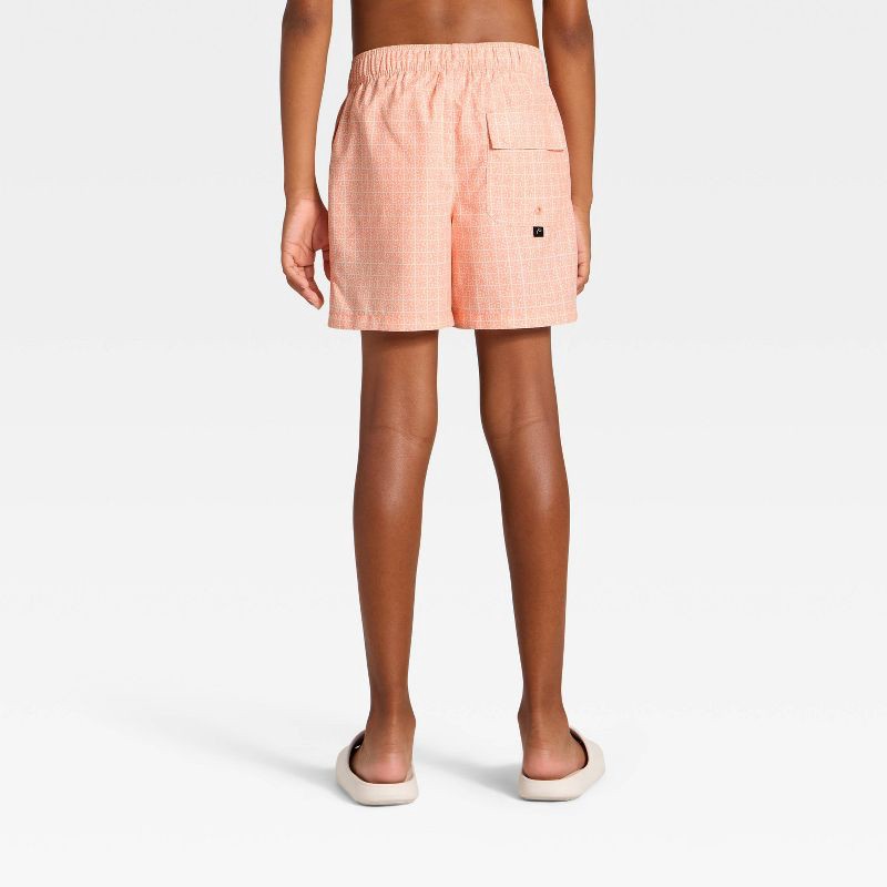 slide 2 of 3, Boys' Swim Shorts - art class™ Pink M, 1 ct