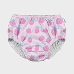 Green Sprouts Baby Eco Pull-up Reusable Swim Diaper Sweet Strawberries - Pink 18M