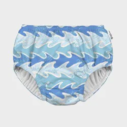 Green Sprouts Baby Eco Pull-up Reusable Swim Diaper - Light Blue 18M