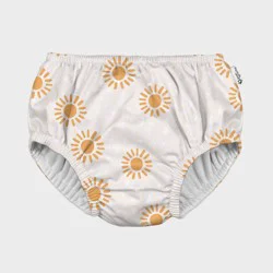 Green Sprouts Baby Eco Pull-up Reusable Swim Diaper Sunshine - Cream 12M