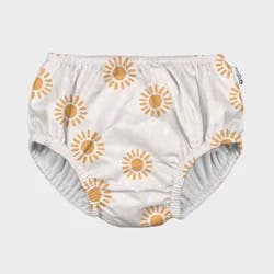 Green Sprouts Baby Eco Pull-up Reusable Swim Diaper Sunshine - Cream 18M