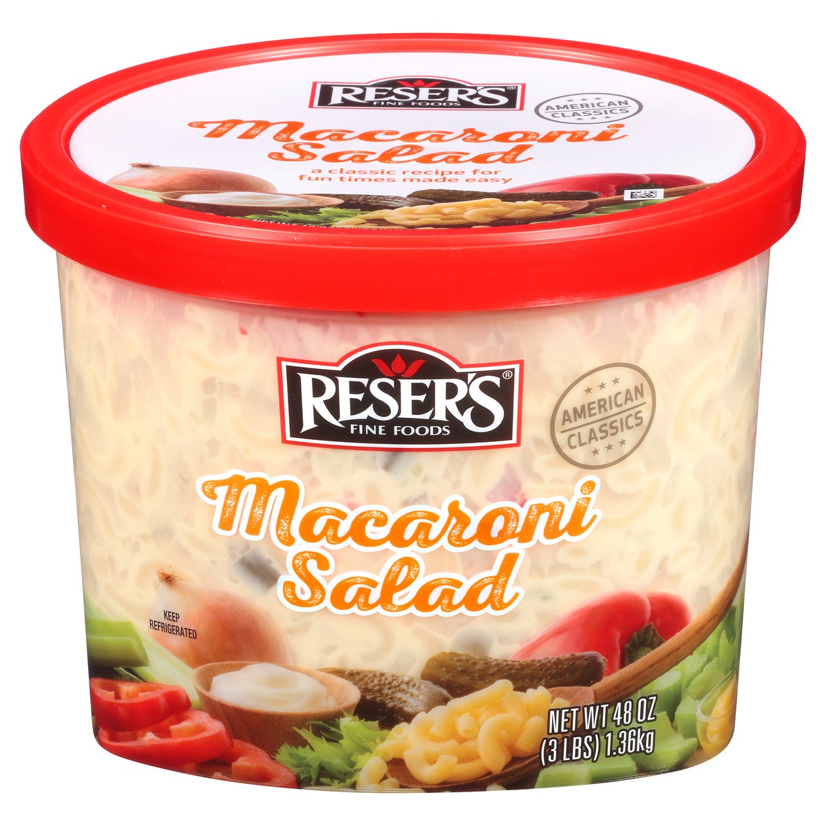 slide 3 of 11, Reser's Macaroni Salad, 3 lb