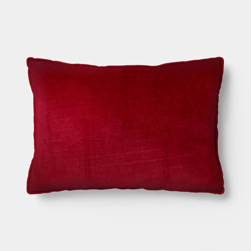 slide 3 of 5, Valentine's Day Lumbar Love Pillow - Threshold™, 1 ct