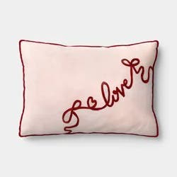 Valentine's Day Lumbar Love Pillow - Threshold™