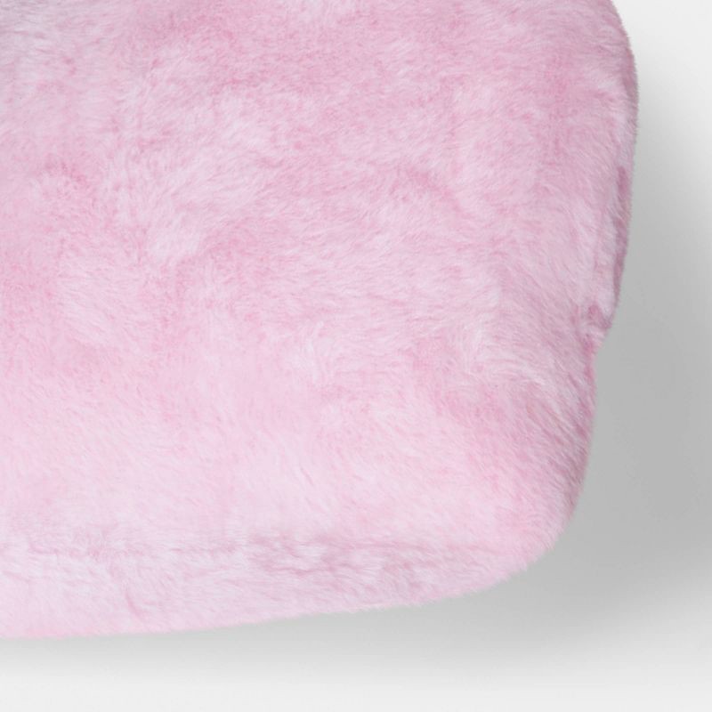 slide 4 of 4, Valentine's Day Plush Heart Pillow Pink - Room Essentials™, 1 ct