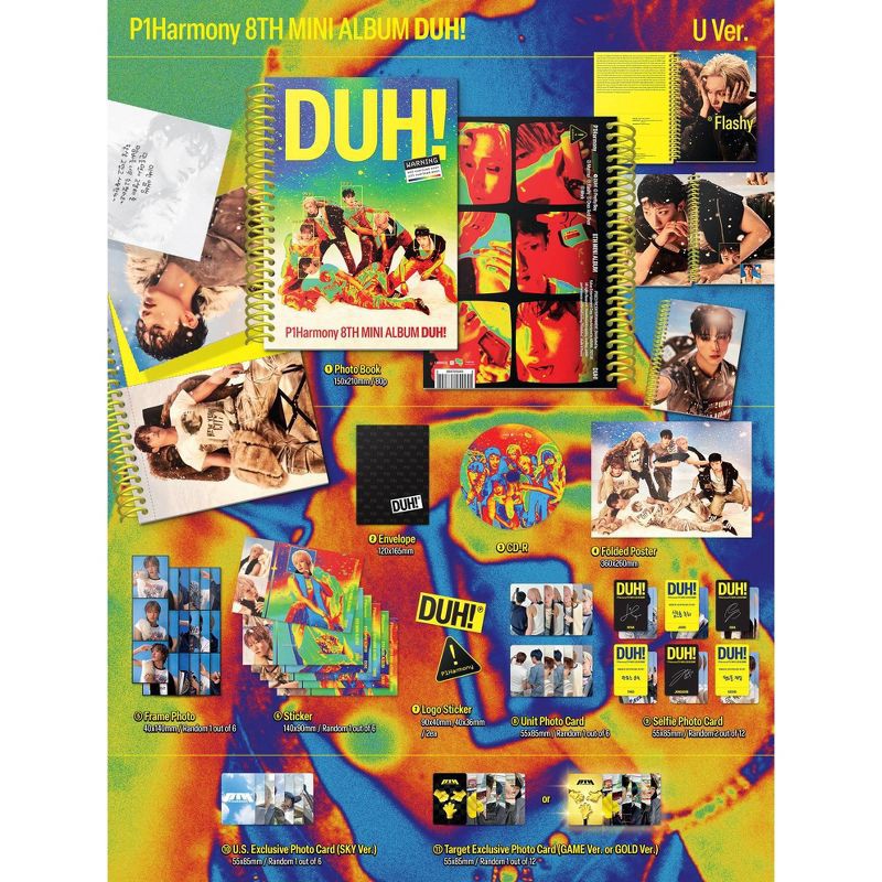 slide 3 of 3, hello82 P1Harmony - DUH! U Ver. (Target Exclusive, CD), 1 ct