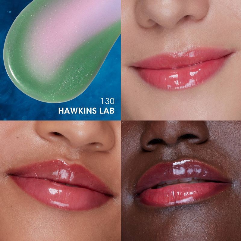 slide 4 of 11, COVERGIRL x STRANGER THINGS The Bite PH Transforming Lip Gloss - 130 Hawkins Lab - 4ml, 4 ml