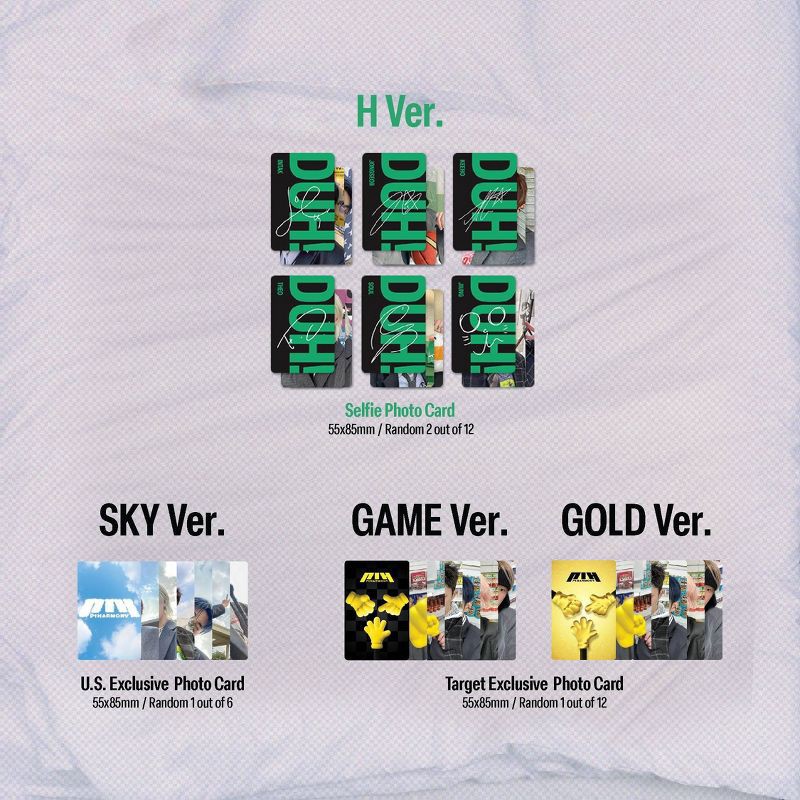 slide 3 of 3, hello82 P1Harmony - DUH! H Ver. (Member Compact) (Target Exclusive, CD), 1 ct