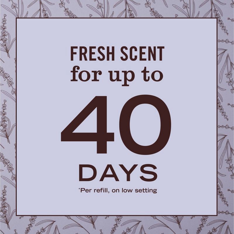 slide 7 of 12, Mrs. Meyer's Clean Day Premium Scented Oil Plug-In Diffuser Air Freshener Refills - Lavender - 0 .67 fl oz/2pk, 2 ct; 0.67 fl oz