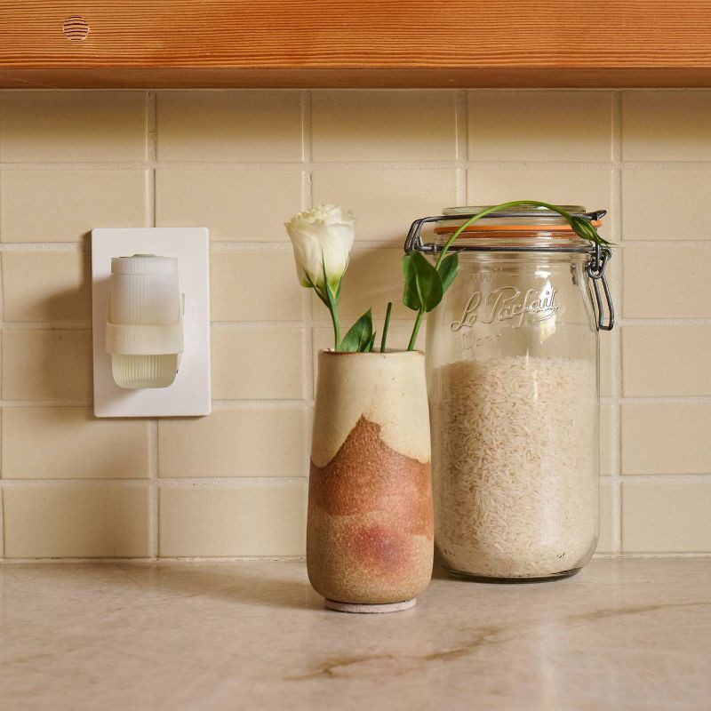 slide 13 of 13, Mrs. Meyer's Clean Day Premium Scented Oil Plug-In Diffuser Air Freshener Starter Kits - Rain Water - 1 Warmer + 1 Refill - 0.67 fl oz, 0.67 fl oz