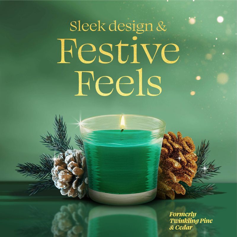 slide 5 of 12, Glade Jar Candles - Baslam & Spruce - 4.08oz/2ct, 4.08 oz, 2 ct