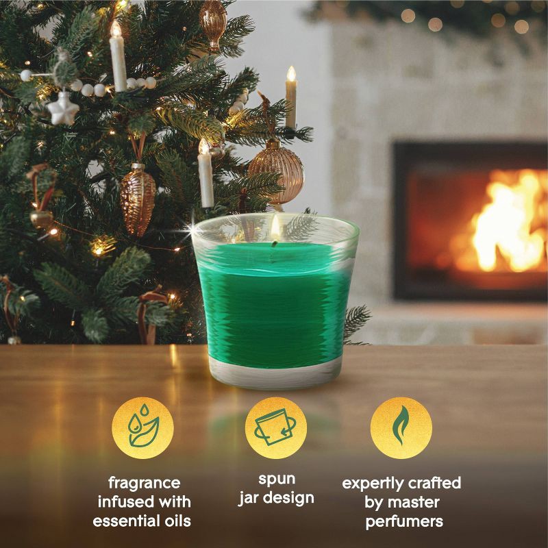 slide 9 of 12, Glade Jar Candles - Baslam & Spruce - 4.08oz/2ct, 4.08 oz, 2 ct