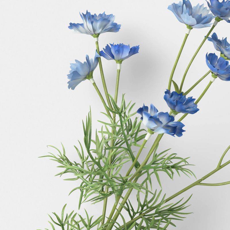 slide 3 of 3, Mini Blue Cosmo Artificial Stem - Room Essentials™, 1 ct