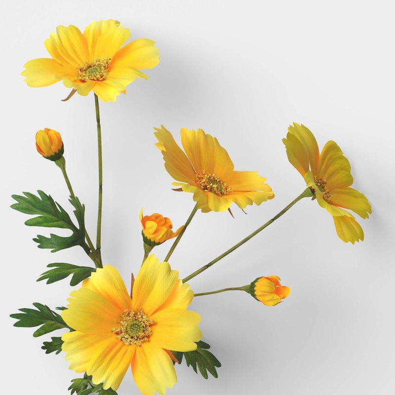 slide 3 of 3, Daisy Mini Stem Yellow - Room Essentials™, 1 ct