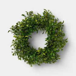 12" Mini Boxwood Wreath - Room Essentials™