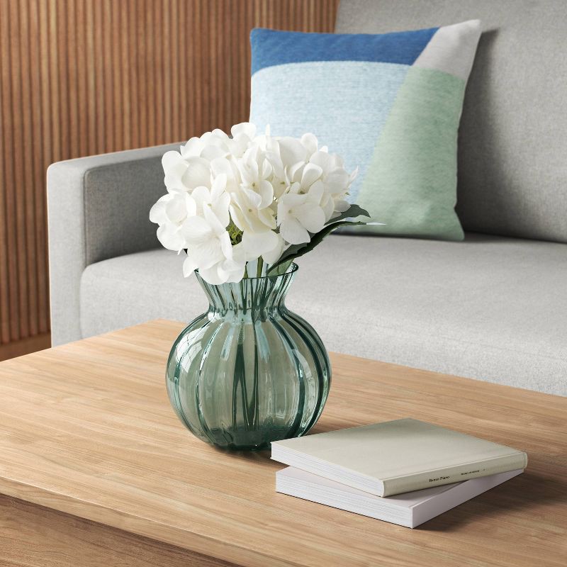 slide 2 of 3, Hydrangea Artificial Stem Bundle Cream - Room Essentials™, 1 ct