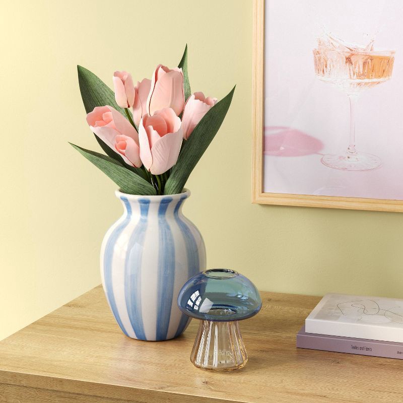 slide 2 of 3, Tulip Artificial Stem Bundle Peach - Room Essentials™, 1 ct