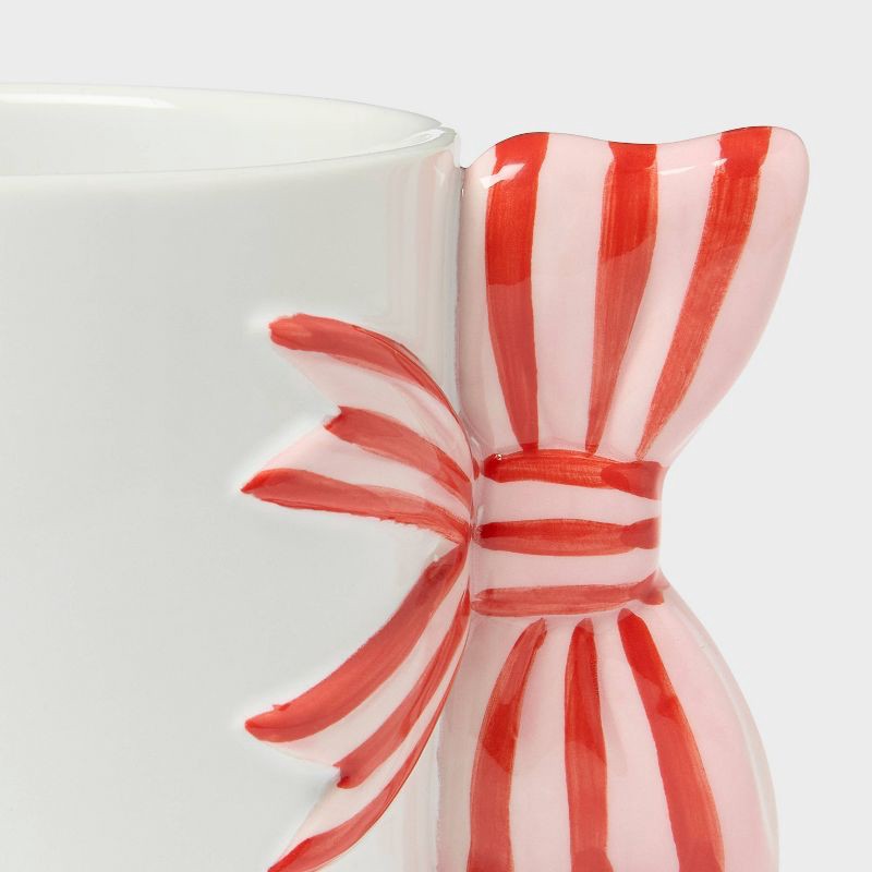 slide 3 of 3, 15 fl oz Stoneware Handle Mug - Spritz™, 15 fl oz