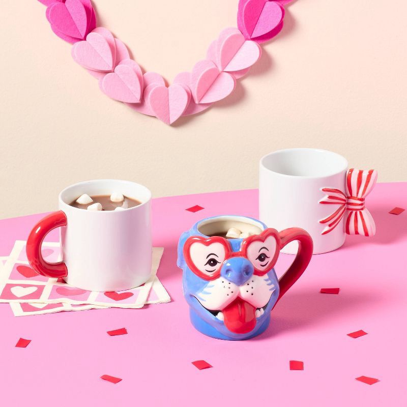 slide 2 of 3, 14.7 fl oz Earthenware Mug - Spritz™, 14.7 fl oz