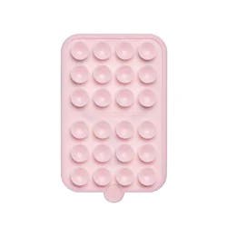 Octobuddy Silicone Suction Cup Phone Case Mount Magnet - Chalk Pink